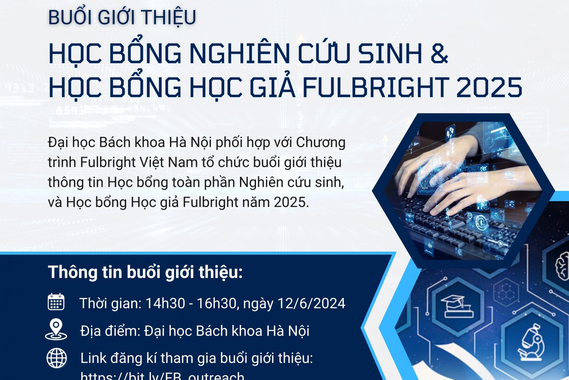 Học bổng nghiên cứu sinh 2025